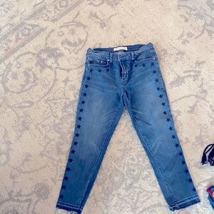 GAP jeans with stars